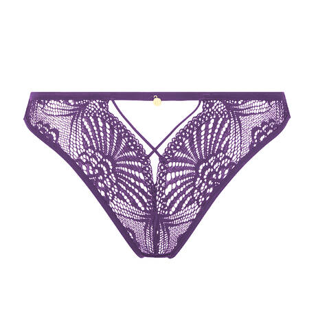 ATELIER AMOUR Open-tanga lace Enlace moi Purple