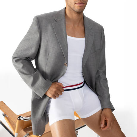 2 pieces set Mey Re: Think RIB White