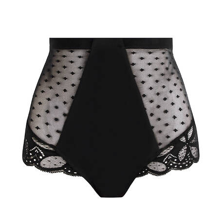 ANTIGEL Retro High-waisted panty Stricto Sensuelle Black