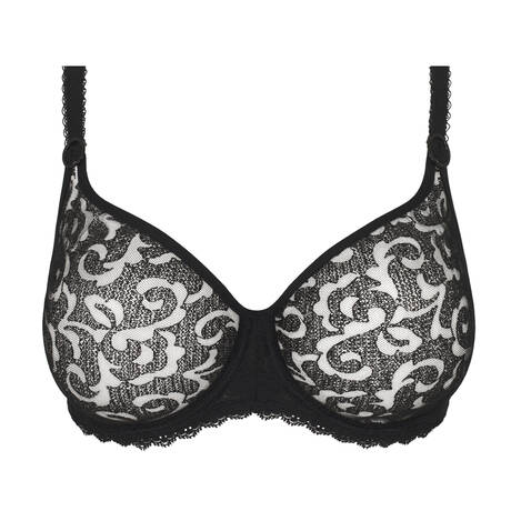 EMPREINTE T-shirt bra Leia Black