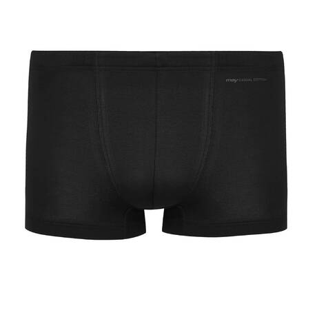 MEY Boxer homme en coton Casual Cotton Noir