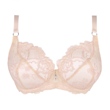 LISE CHARMEL Soutien-gorge corbeille fitting Sublime en Dentelle Nude Sublime