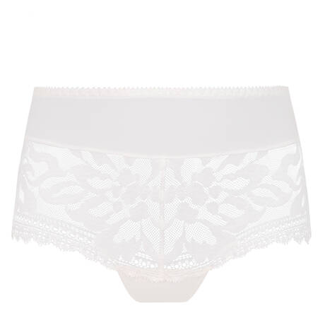 EMPREINTE Lace High-waisted panty Leia Nude