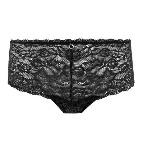 AUBADE Shorty en dentelle Rosessence Care Noir