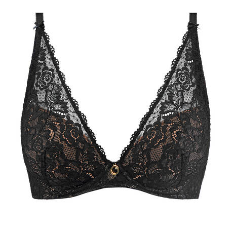 AUBADE Soutien-gorge push-up en dentelle Rosessence Care Noir