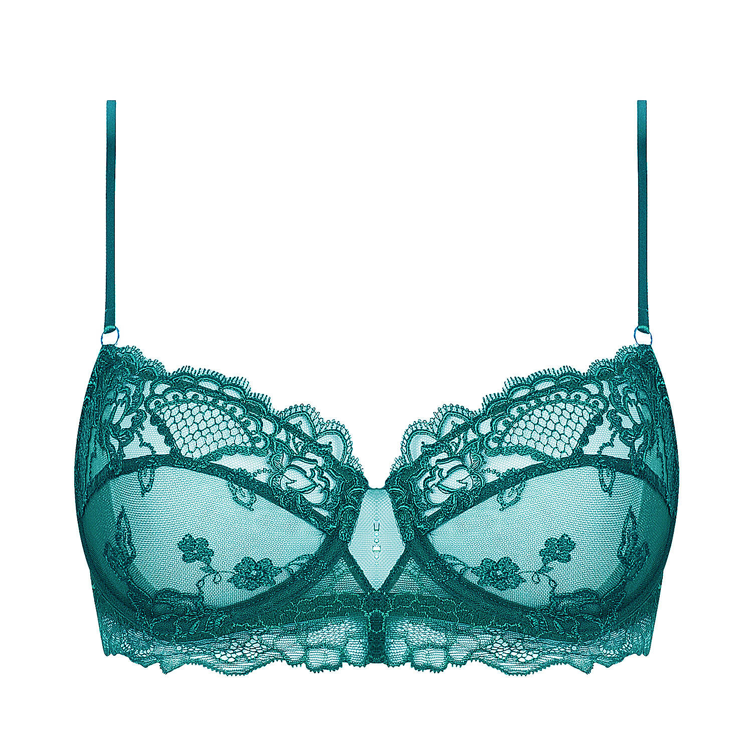 Lise Charmel - Sublime En Dentelle Half Cup Bra Noir main image 0