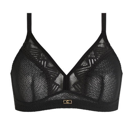 CHANTELLE Lace Wireless bra Origins Black