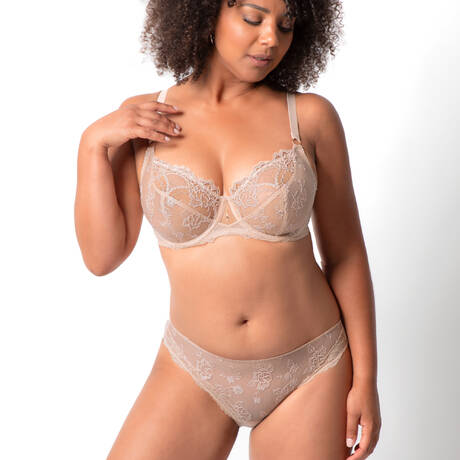 Ensemble 2 pièces Lise Charmel Sublime en Dentelle Nude Sublime