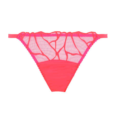 FLEUR OF ENGLAND Slip Cleo Bright Coral