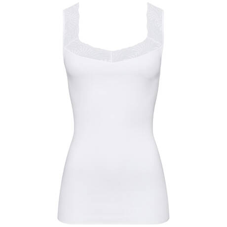 HANRO Cotton Camisole Cotton Delight White