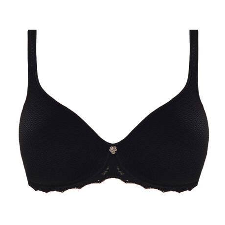 EMPREINTE Spacer T-shirt bra Cassiopée Black