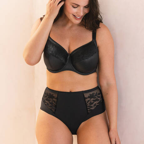 2 pieces set FANTASIE Illusion Black