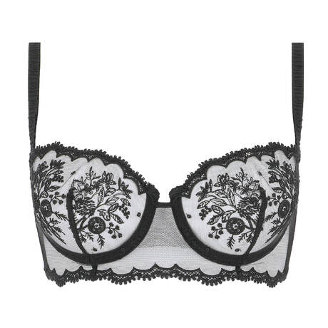 SIMONE PÉRÈLE Soutien-gorge corbeille Intrigue Noir