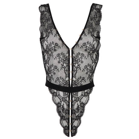 ATELIER AMOUR Lace Open bodysuit Evasion Sensuelle Black