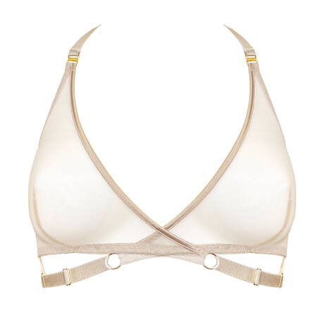BORDELLE Triangle bra New Signature Caramel