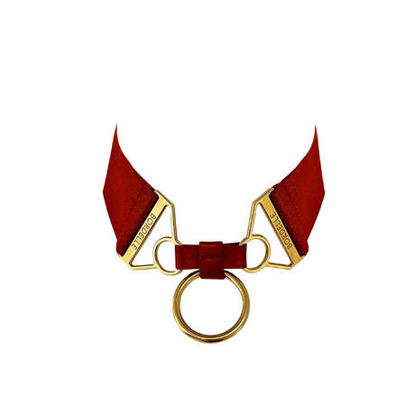BORDELLE Choker New Signature Burnt Red