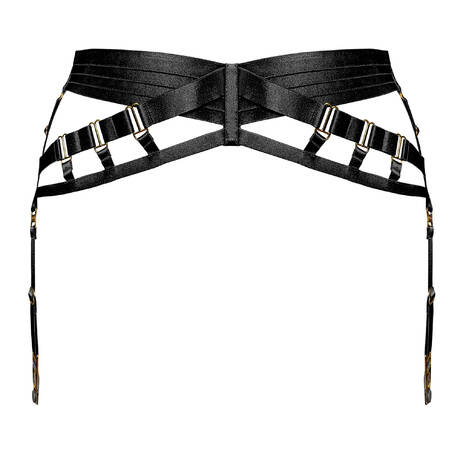 BORDELLE Garter belt Signature Black