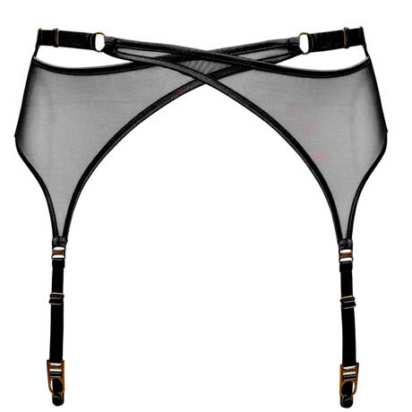 BORDELLE Garter belt New Signature Black