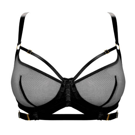 BORDELLE Demi-cup bra New Signature Black