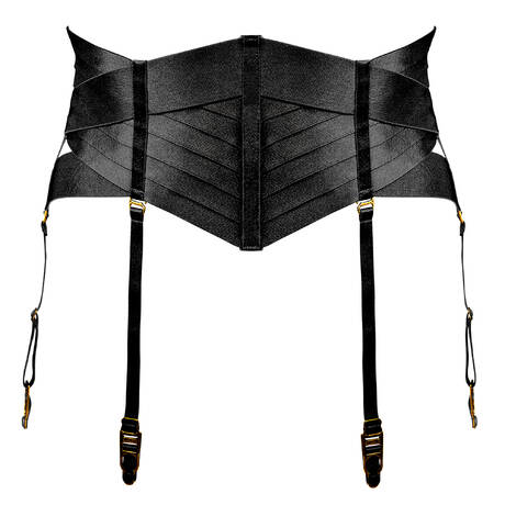 BORDELLE Waist cincher New Signature Black