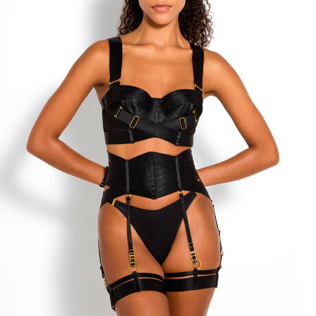 4 pieces set BORDELLE New Signature Black