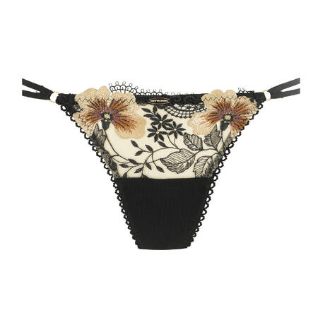 NETTE ROSE Thong Bernie Black
