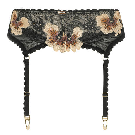 NETTE ROSE Garter belt Bernie Black