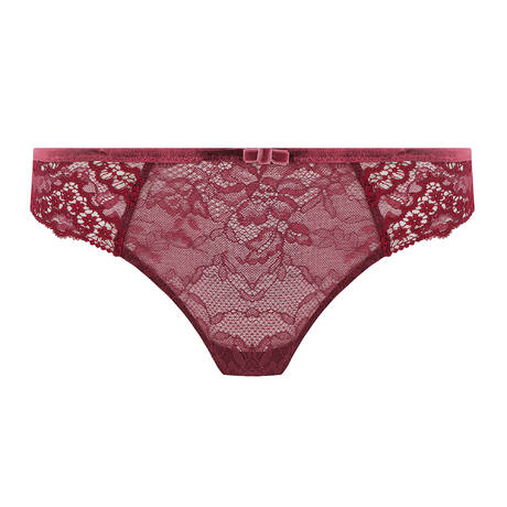 SIMONE PÉRÈLE Lace Brief Scénario Rouge Spinelle