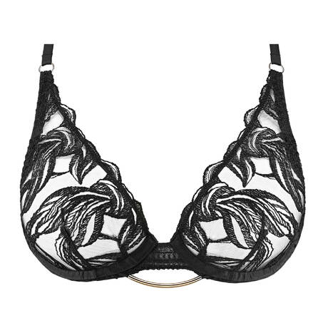 AUBADE Triangle bra Into the Groove Black