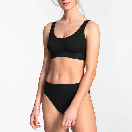 2 pieces set CALIDA Elastic Black