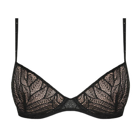 SARDA Soutien-gorge coques en dentelle Mae Noir