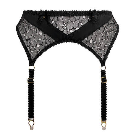 EDGE O' BEYOND Porte-jarretelles en dentelle Lyvie Noir