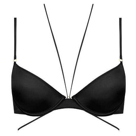 MAISON CLOSE Demi-cup bra French Kiss Black
