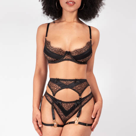 3 pieces set EDGE O' BEYOND Lyvie Black