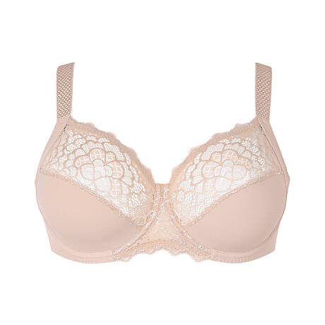 SIMONE PÉRÈLE Full-cup bra Caresse Peau rosée