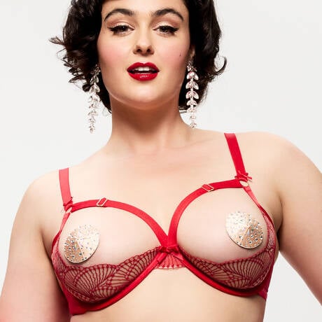 Open bra