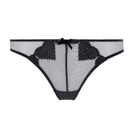 FLEUR DU MAL String Heart Noir