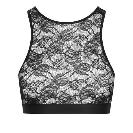 MAISON CLOSE Lace Brassiere bra Flashback Black