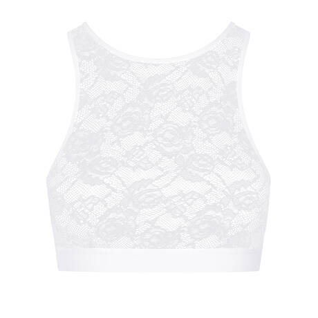 MAISON CLOSE Lace Brassiere bra Flashback White