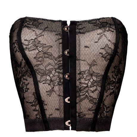 GOSSARD Lace Corset Retrolution VIP Black