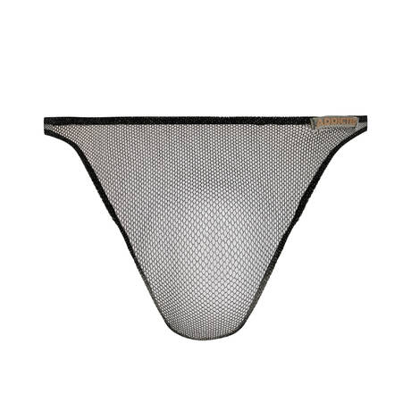 ADDICTED Men's thong Charm Black