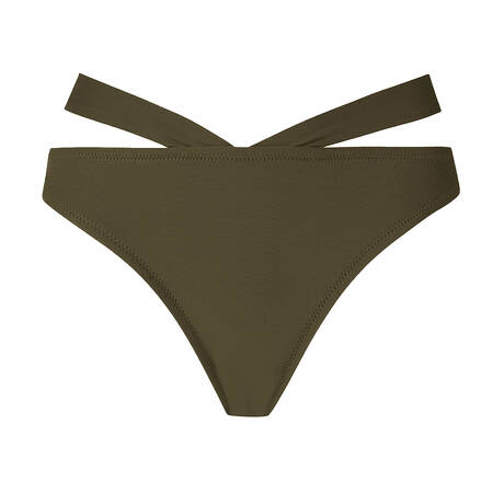 ANTIGEL Badeanzug-Strümpfe Slip Verführung La Chiquissima Kaki Chic
