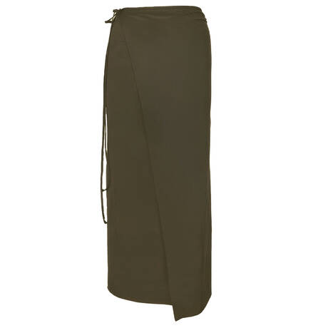 ANTIGEL Paréo de plage long La Chiquissima Kaki Chic