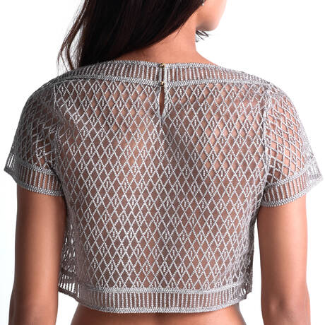 【Aubade】新作TOP★Stardust Dream Stardust Dream Amber Gold Short-sleeved top | Aubade