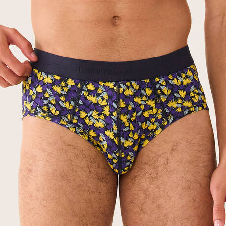 LE SLIP FRANÇAIS Cotton Men's brief Terrible Les colorés Velours/Cire