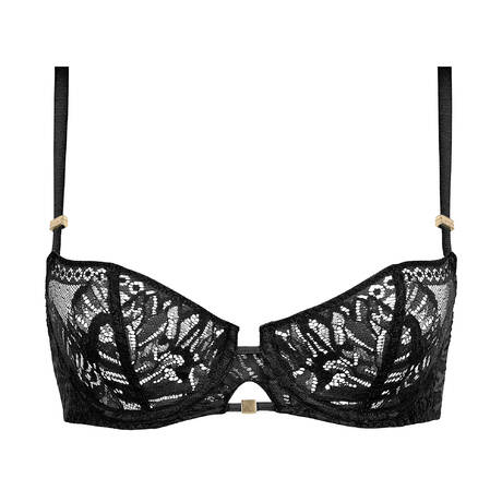 AUBADE Soutien-gorge corbeille en dentelle Love Soul Black