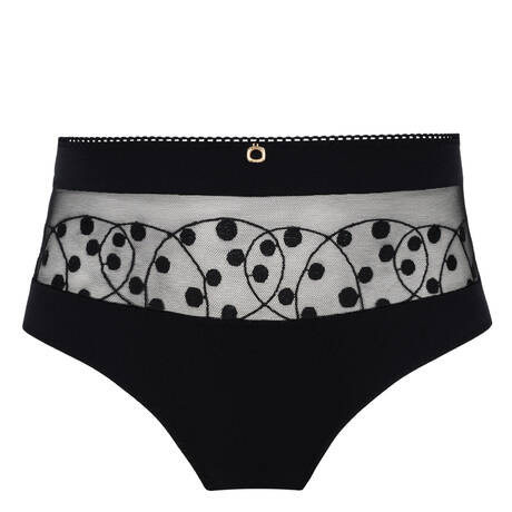 EMPREINTE High-waisted panty Tess Black
