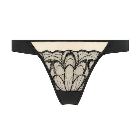 LIVY Silk Tanga Paradis Black