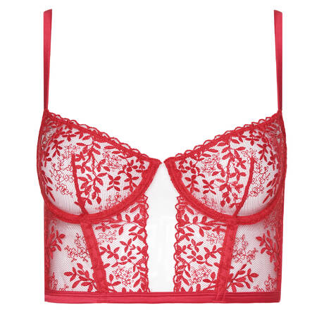 HUIT Bustier Eglantine Red