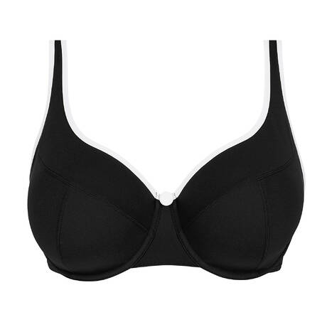 EMPREINTE Full cup bikini top Attitude Black